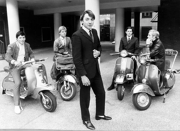 Mods Youth Eddie Pillar from Loughton Essex May 1982
