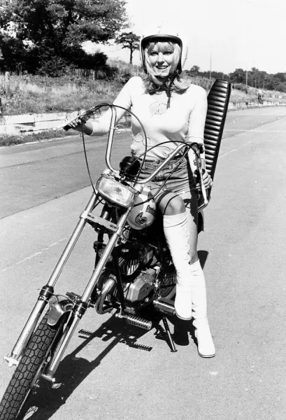 Fanticmotor Chopper Bike Print Art Prints, Posters