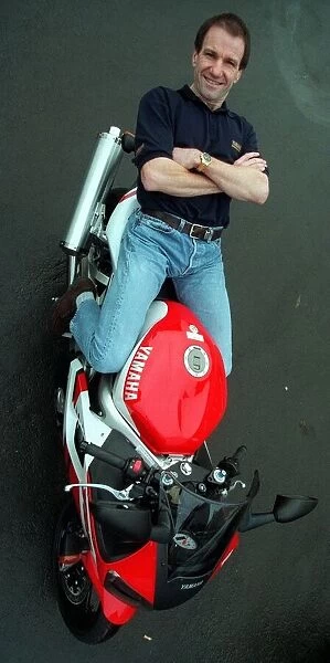 Motor racing Bike Champion Niall McKenzie, Kirkcaldy January 1999 Pictured