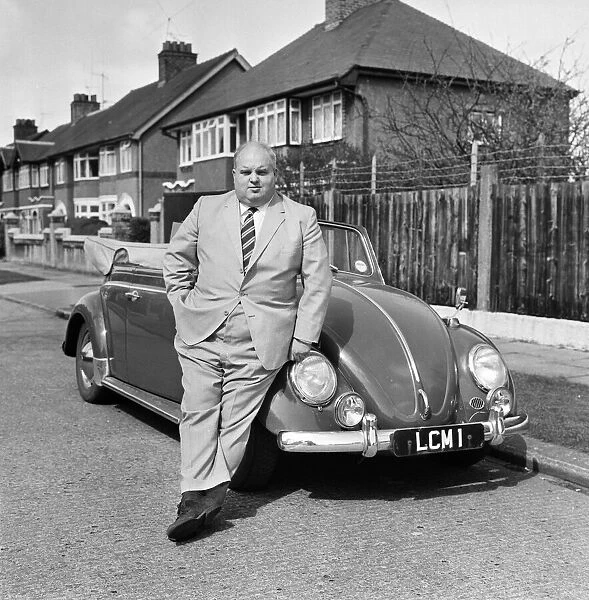 Mr George Gilliland of Bebington, Cheshire, with his 1964 VW which has done 100, 000 miles