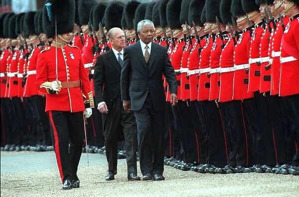 Nelson Mandela and the Duke of Edinburgh, Prince Philip