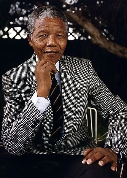 Nelson Mandela South African President