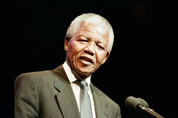 Nelson Mandela speaks at ICC, Birmingham, 10th October 1993