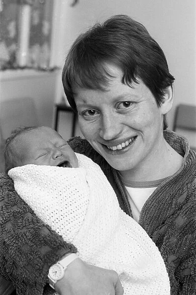New Year Babies at Huddersfield Royal Infirmary, 2nd January 1989