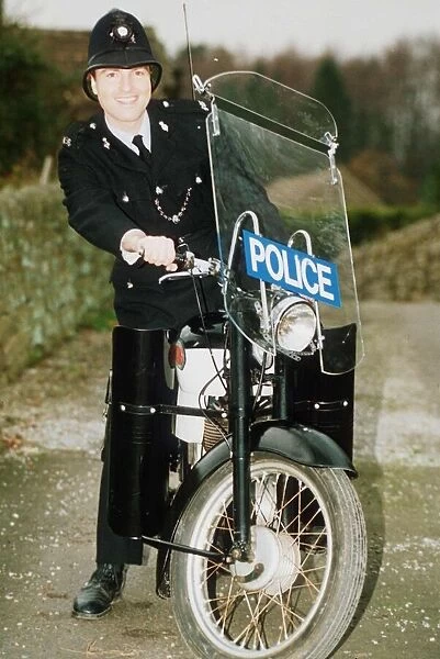 Nick Berry Actor  /  Singer as a policeman in the new film called Aiden Field
