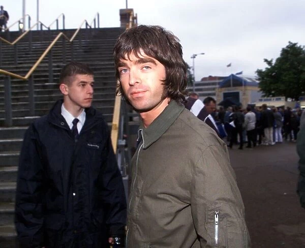 Noel Gallagher Oasis singer  /  songwriter May 1999 arrives for the Manchester City