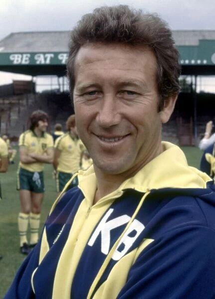 Norwich City Photocall. Manager Ken Brown. July 1978