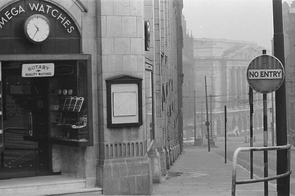 Nottingham City Centre, Saturday Night Sunday Morning Feature 11th - 12th February 1961