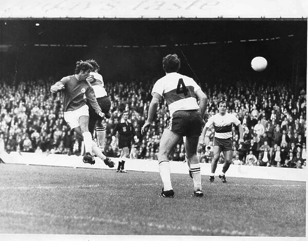 O the Hague in a friendly at Ninian Park. 7th August 1970