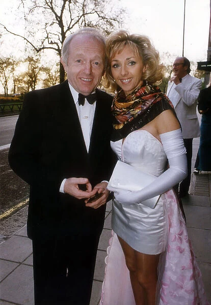 Paul Daniels Comedian TV Presenter Magician June 1993 with his wife Debbie McGee attend