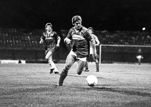 Paul Sugrue playing for Middlesbrough. September 1984
