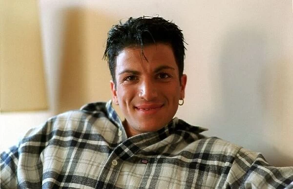 Peter Andre Pop Singer October 1997 A day in the life of pop star Peter Andre