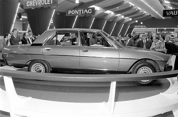 Peugeot. Geneva Motor Show. March 1975 75-01419-003