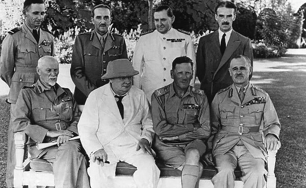 The Prime Ministers visit to the Middle East: - Mr. Churchill in Cairo. Mr