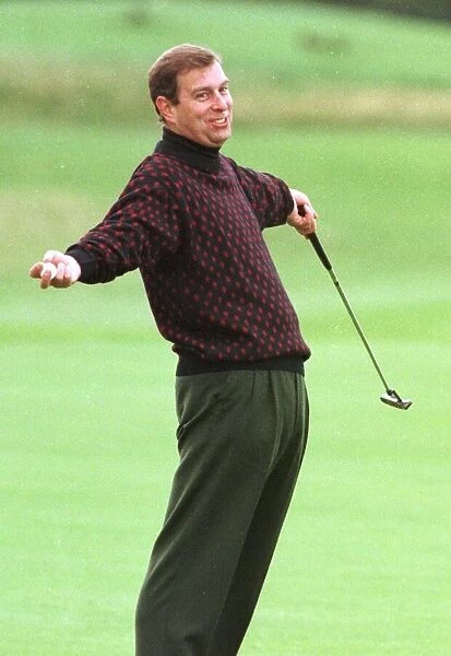 Prince Andrew in good form Ocotober 1998