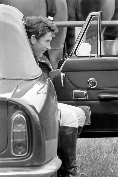 Prince Charles at Polo. June 1977 R77-3319-001