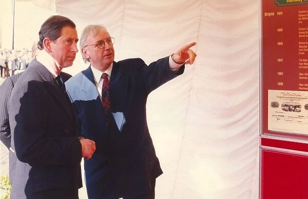 Prince Charles, The Prince of Wales during his visit to the North East 2 April 1996 - The