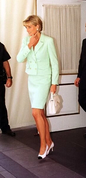 Princess Diana goes out for lunch in New York June 1997
