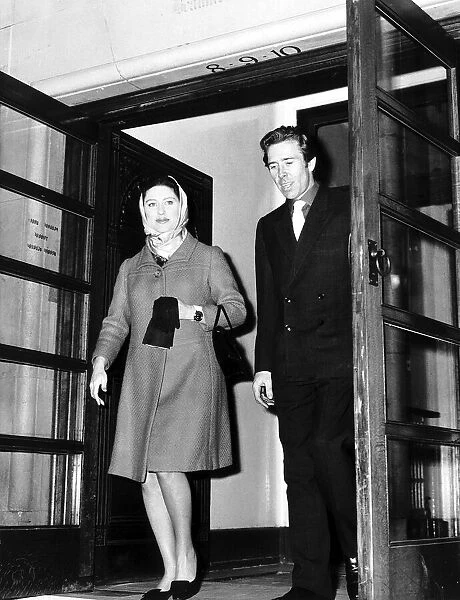 Princess Margaret and Lord Snowdon Feb 1968
