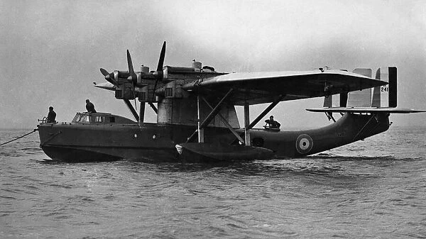 Prototype Blackburn RB. 2 Sydney seen here moored close to the Blackburn works at Brough