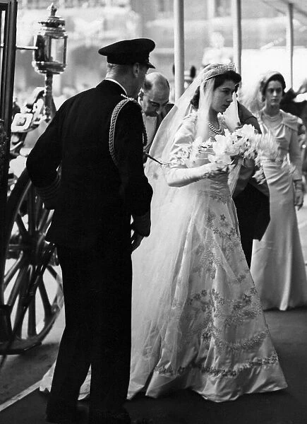 Queen Elizabeth II, Princess Elizabeth marries Prince Philip 20 November 1947