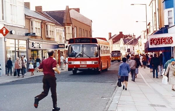 Redcar High Street. 24th August 1992