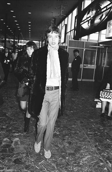 The Rolling Stones depart for America where they are to appear on the Ed Sullivan