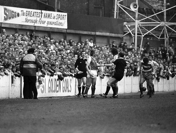 Rotherham United 1 v. Queens Park Rangers 0. March 1982 MF06-20-029 Local Caption