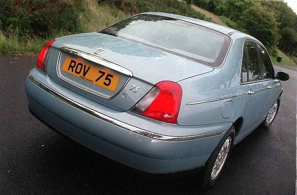 Rover 75 car tested by Craig Brown June 1999
