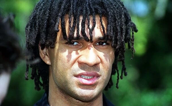 Ruud Gullit Chelsea player coach at the launch of BBC Summer of Sport May 1996