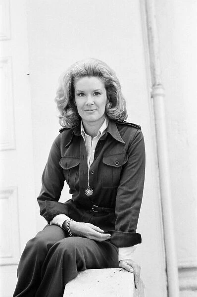 Sally Ann Howes, English actress and singer, London, Friday 8th June 1973