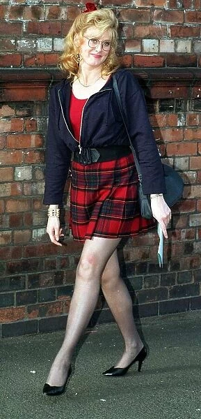 Sarah Lancashire actress who plays barmaid Raquel in TV programme Coronation Street takes