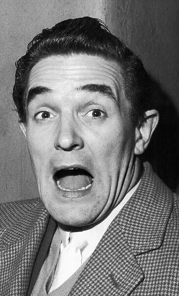 Scottish comedian and performer Jimmy Logan, December 1958