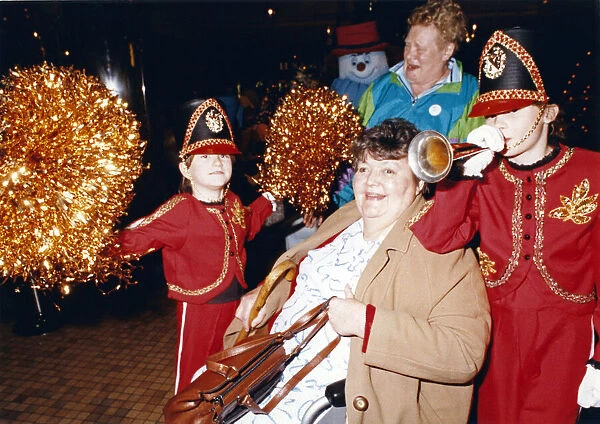 The season of goodwill began in earnest when the Cleveland Centre in Middlesbrough threw