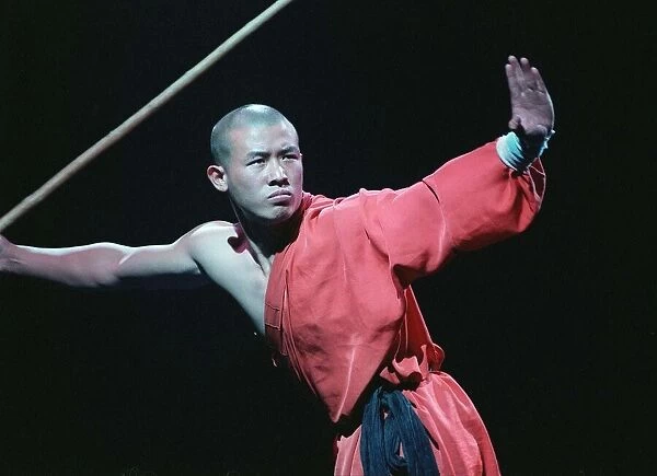 Shaolin Monks of China Albert Hall Stick Fighter