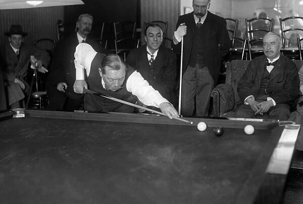 Sir Arthur Conan Doyle playing in the 2nd round of the London qualifying competition of