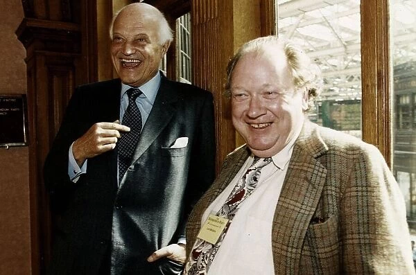 Sir James Goldsmith and Lord McAlpine at The Central Hotel Glasgow