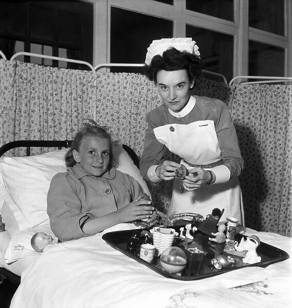 Sister Olivia Hewitt, a nurse at St. Marys Hospital, in Eastbourne