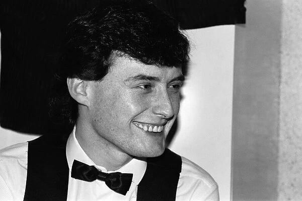 Snooker player Jimmy White. 19th May 1984
