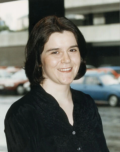 SNP party member Nicola Sturgeon pictured in 1992