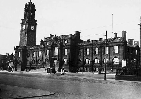 South Shields Town Hall. 28th August 1936