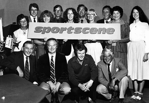 The Sportscene team, Sports Commentators Back Row
