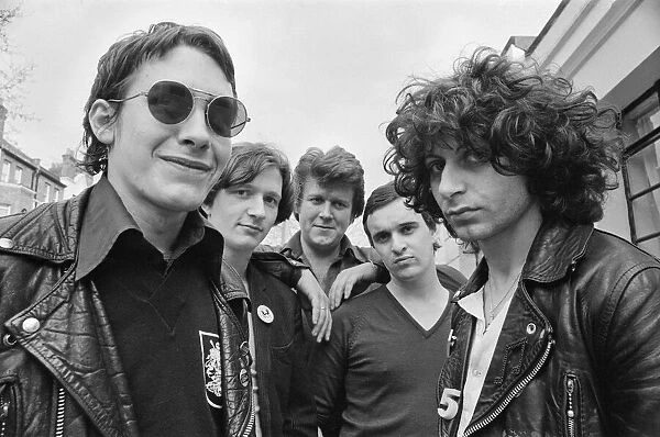 Squeeze, pictured in 1978. Left to right are Jools Holland, Glenn Tilbrook