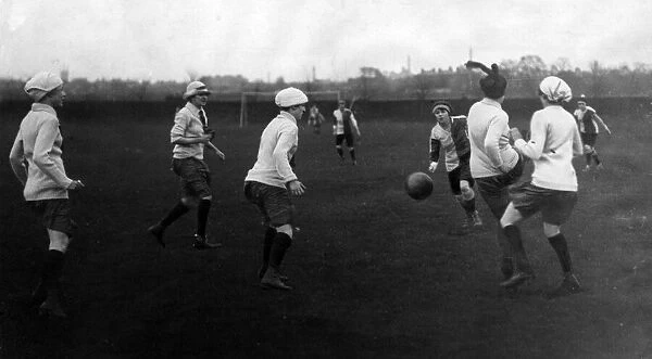 Sterling and Social Club v Harrodian Ladies at Barnes, 25th November 1917