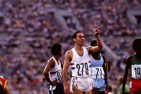 Steve Ovett Athlete, gold medal winner in the Mens 800 metres at the 1980 Olympic Games