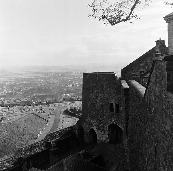 Stirling Castle, Scotland. 7th November 1956