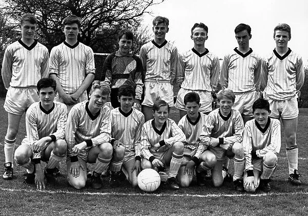 Stockton West End Team. 30th April 1989. Back Row, Michael Burton, Colin Puckering