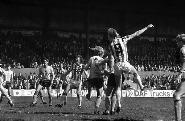 Stoke 0 v. Sunderland 1. April 1982 MF06-28-010 *** Local Caption *** Division 1 Football