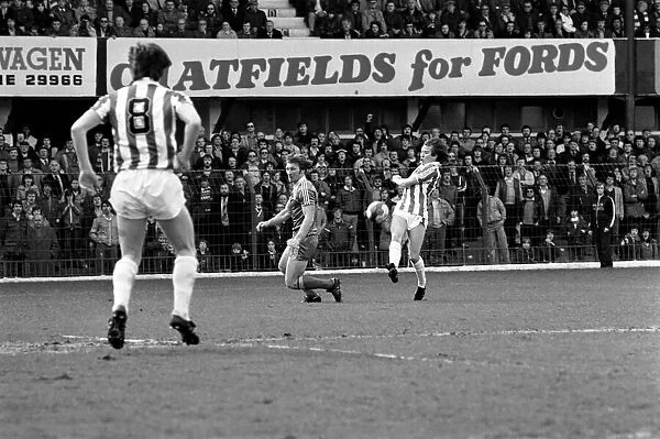 Stoke City 0 v. Birmingham City 0. Division One Football. March 1981 MF02-10-022