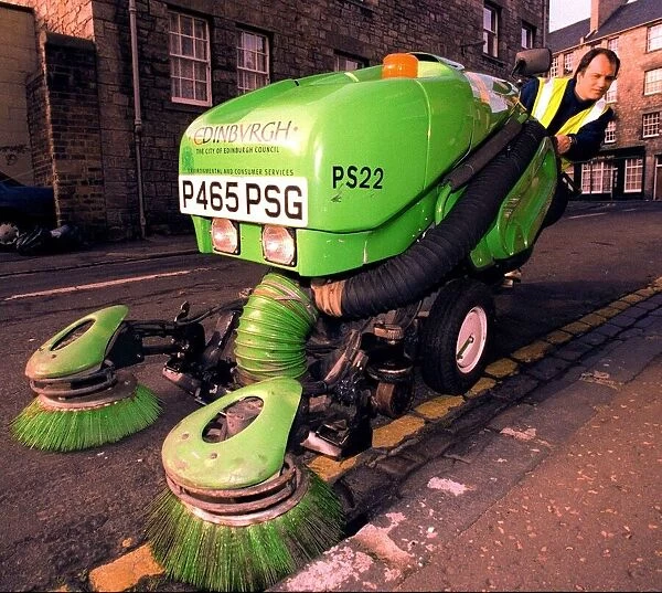 Stuart Harden street cleaning machine January 1998 road record supplement road